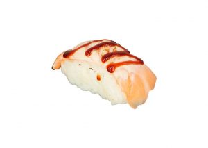 64. Sake flambé nigiri