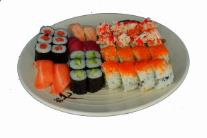 80E. Sushi mix (34 stuks)